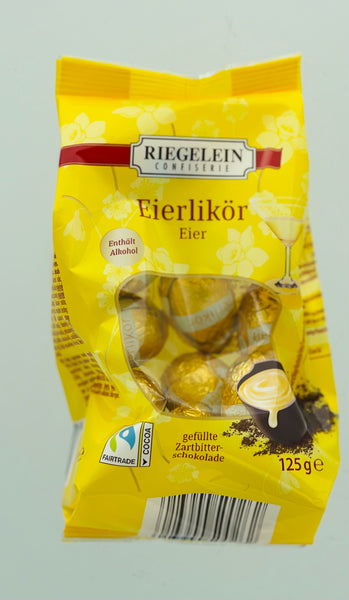 Riegelein Easter Eggs filled with egg Liqueur
