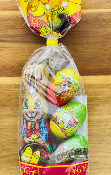Cosmo Chocolate Bunny in a bag