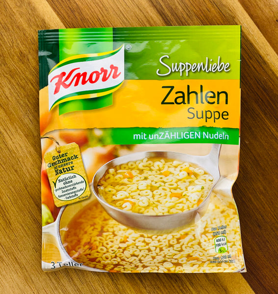 KNORR Suppe Zahlen