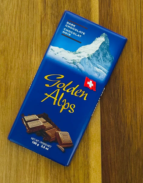 GOLDEN ALPS Dark Chocolate 100g
