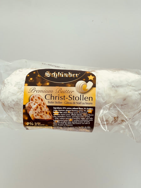SCHLUNDER Premium Butter Stollen Christmas Cake