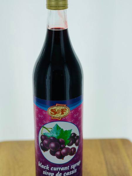 S&F Black Currant  Syrup