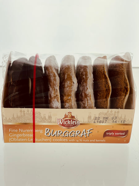 WICKLEIN Burggraf with milk chocolate Gingerbread Cookies Assorted