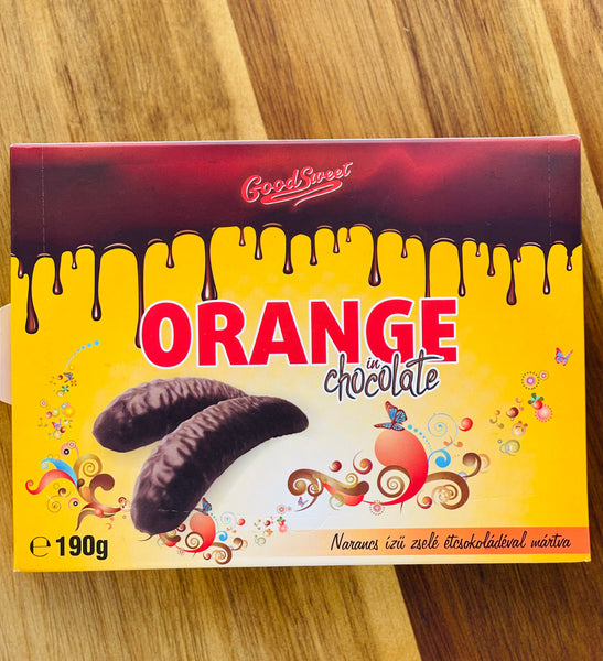 Orange  in Chocolate