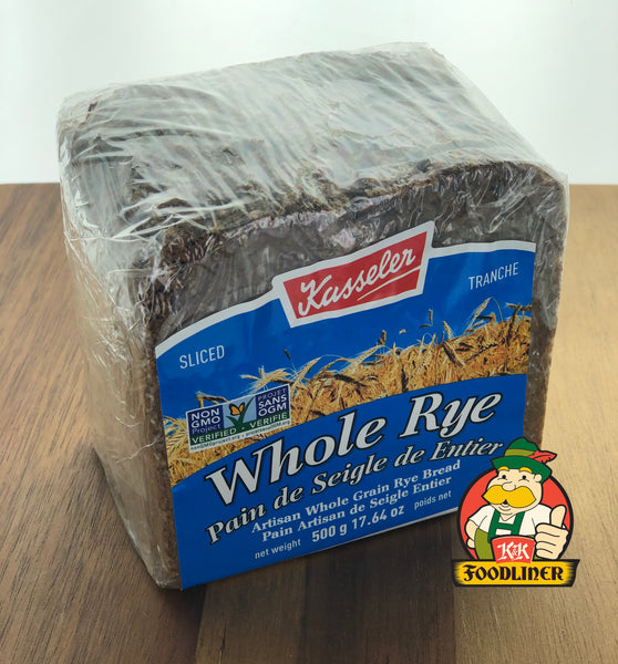 KASSELER Whole Rye Artisan Whole Grain Rye Bread