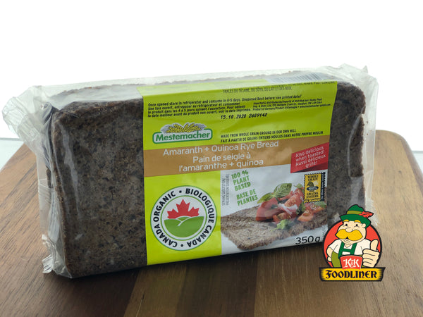MESTEMACHER Organic Amaranth & Quinoa Rye Bread