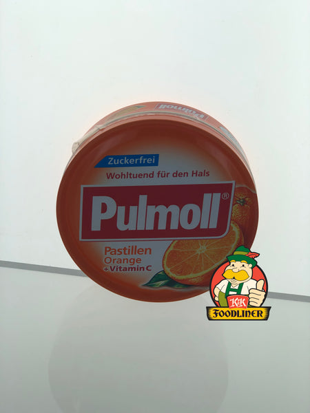 PULMOLL Pastillen Orange + Vitamin C