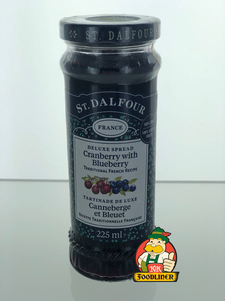 ST. DALFOUR Deluxe Spread Cranberry with Blueberry