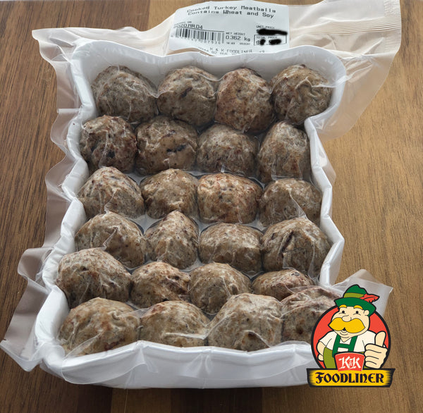 Cooked Turkey Meatballs (Frozen)