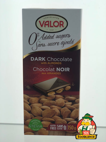 VALOR Dark Chocolate with Almonds