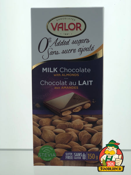 VALOR Milk Chocolate with Almonds